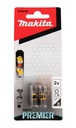 MAKITA Torsieschroefbit Impact Premier, T10, 25 mm, 1/4", 2 stuks