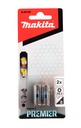 MAKITA Torsieschroefbit Impact Premier, PZ3, 25 mm, 1/4", 2 stuks