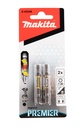 MAKITA Torsieschroefbit Impact Premier, T20, 50 mm, 1/4", 2 stuks