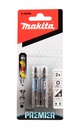 MAKITA Torsieschroefbit Impact Premier, PZ1, 50 mm, 1/4", 2 stuks