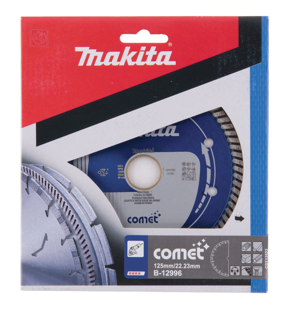 MAKITA Diamantschijf Comet, 125 x 22,23 mm