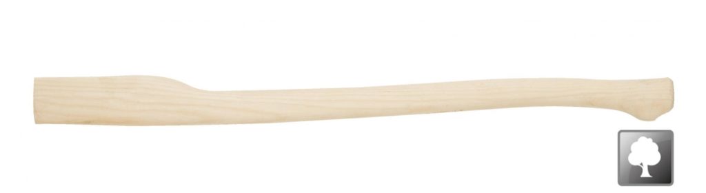 Bijlsteel 80cm/29-65mm gebogen Polet 141390