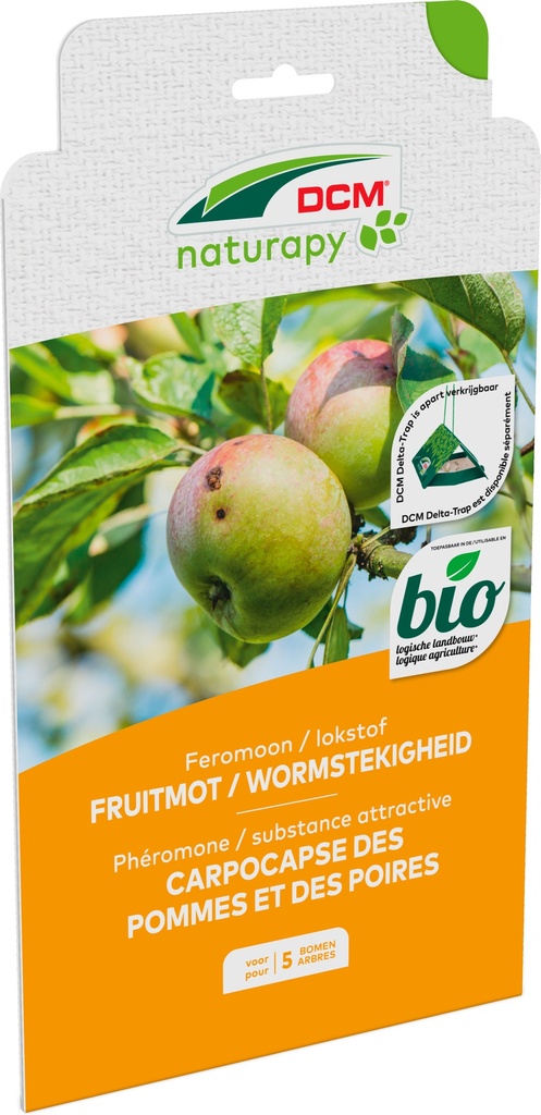 DCM Cydia-Pheromone® 5 bomen Feromoon fruitmot (wormstekigheid bij appelen en peren)