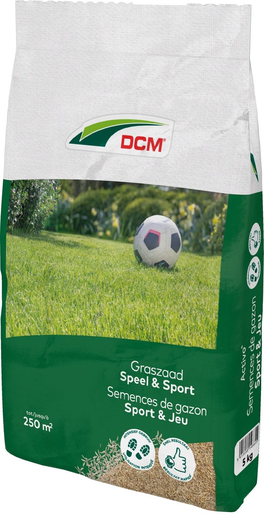 DCM Graszaad speel & sport Activo - 5kg (250m²)