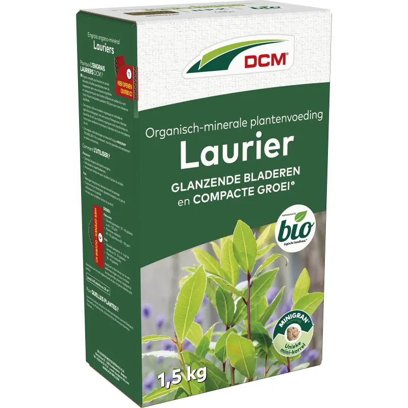 DCM Laurier meststof NPK 7-3-6 1,5kg