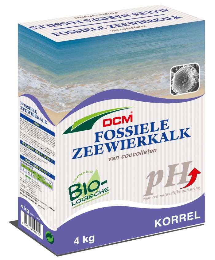 DCM ZEEWIERKALK korrel - doos van 4kg (50m²)