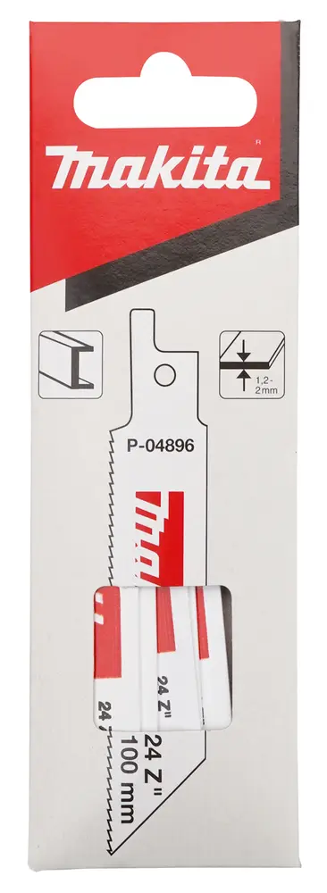 MAKITA Reciprozaagblad 100 x 0,9 mm - Metaal