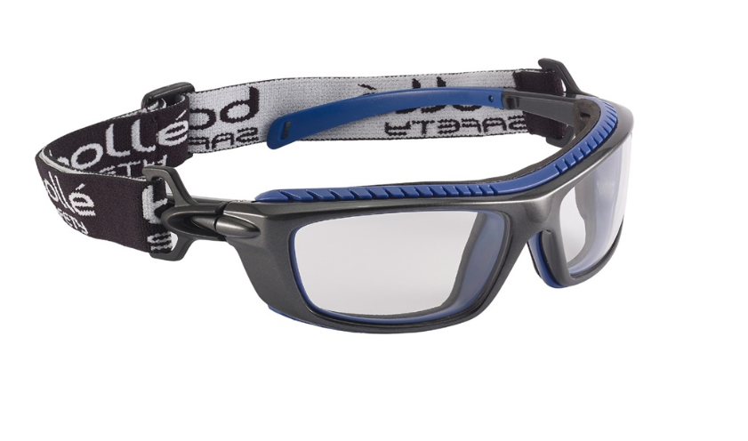 Veiligheidsbril Bollé: Baxter Heldere lens Blauw/Zwart