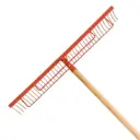 Polet Professionele Gazonhark 71cm met steel