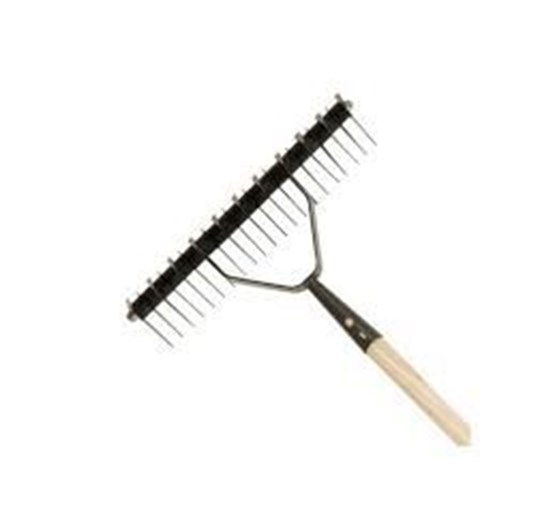 Polet Verticuteerhark 21 tanden 40cm met steel