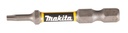 MAKITA Torsieschroefbit Impact Premier, T10, 50 mm, 1/4", 2 stuks