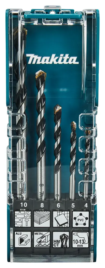 MAKITA Multiboorset 5-delig 