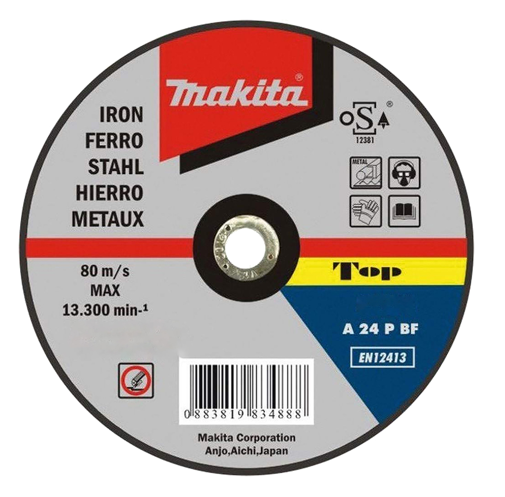 MAKITA Slijpschijf 125 x 6,4 mm