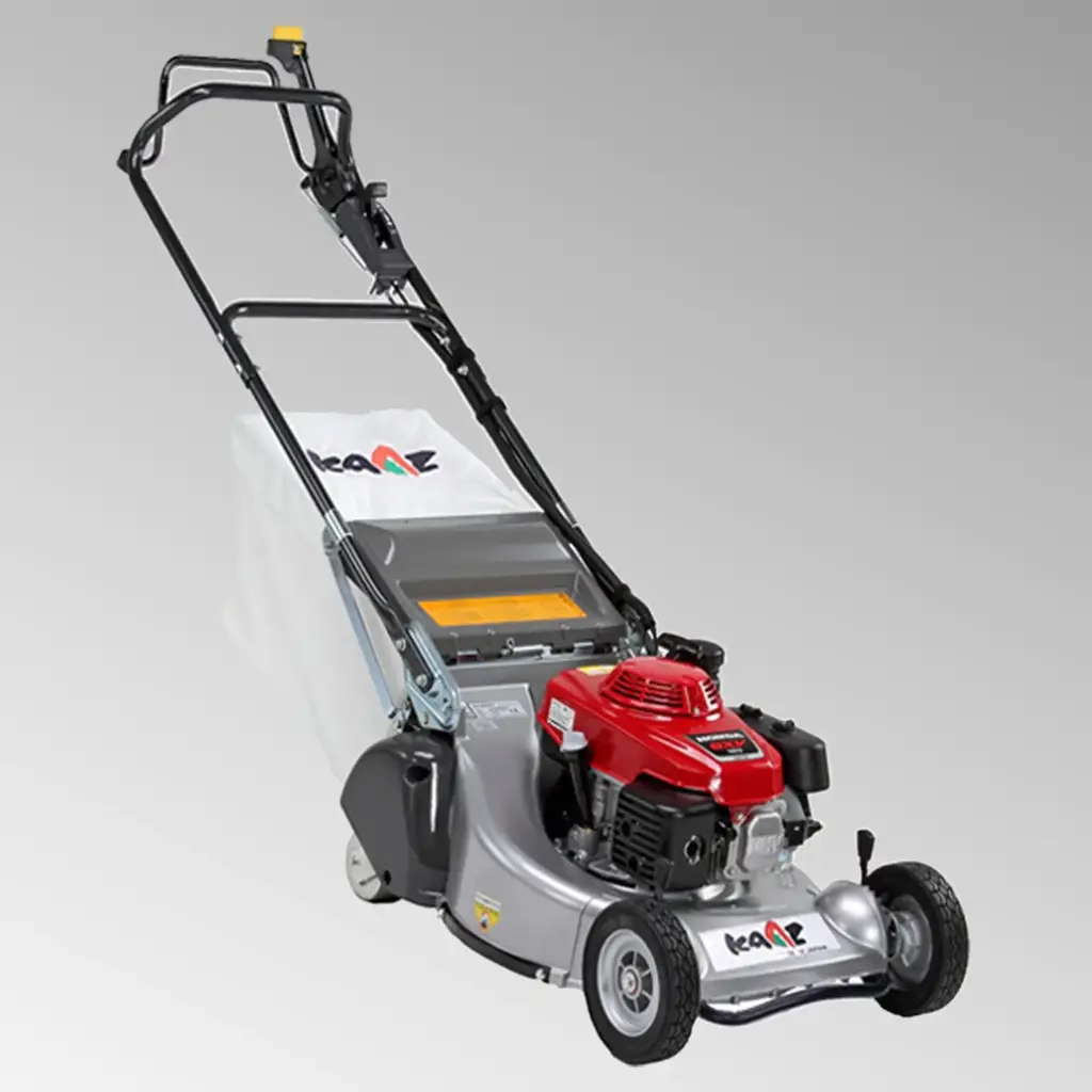 Verhuur Professionele Grasmaaier Benzine met rol - maaibreedte 51cm met tractie en meskoppeling