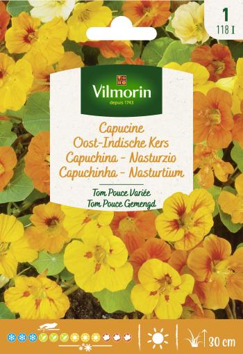 Oost-Indische Kers Tom Pouce Gemengd 