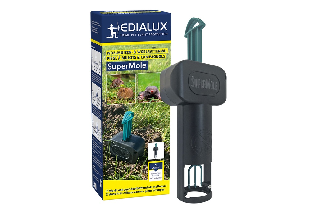 Edialux SuperMole Woelmuizen en woelratten