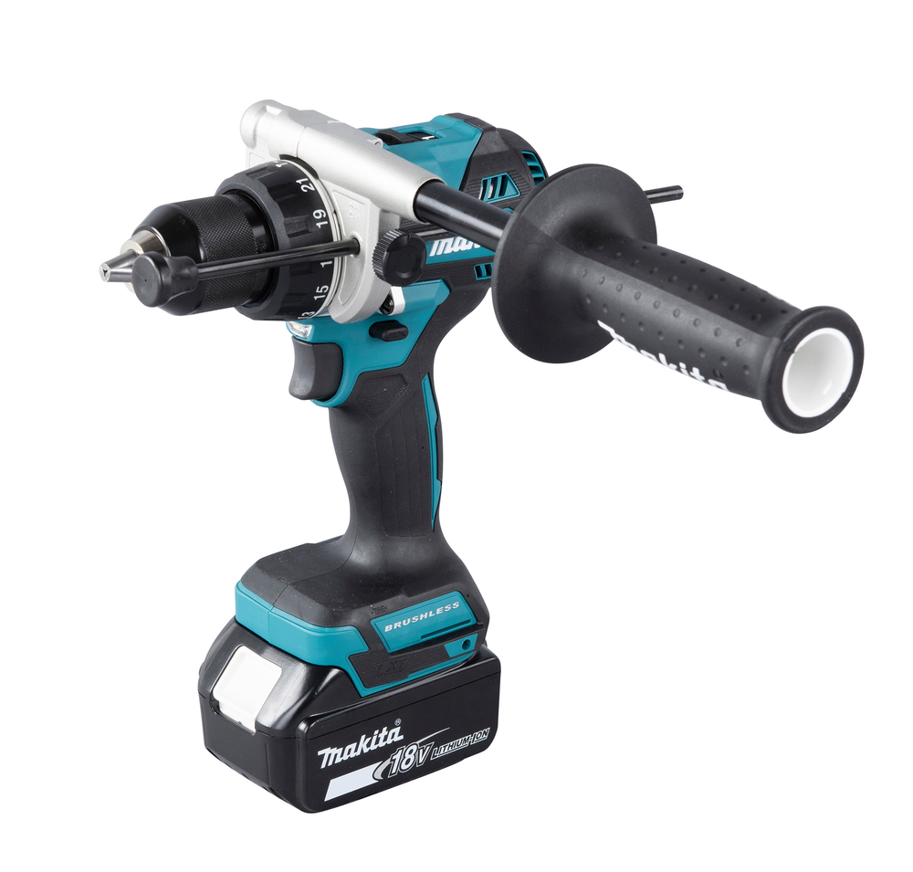 Makita DHP486T1J Klopboor- en schroefmachine LXT 18V - Incl 5.0Ah en Makpac