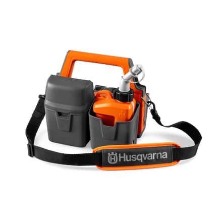 Husqvarna draagbox voor Bli-X 36 V-accu's, gereedschap en olie