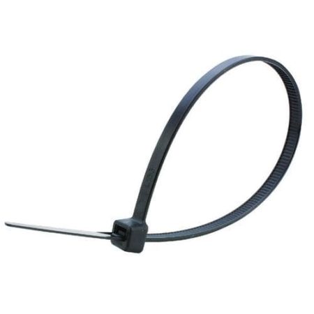Snelbinders - Cable ties Zwart 4,8x300mm, zwart, 100 stuks