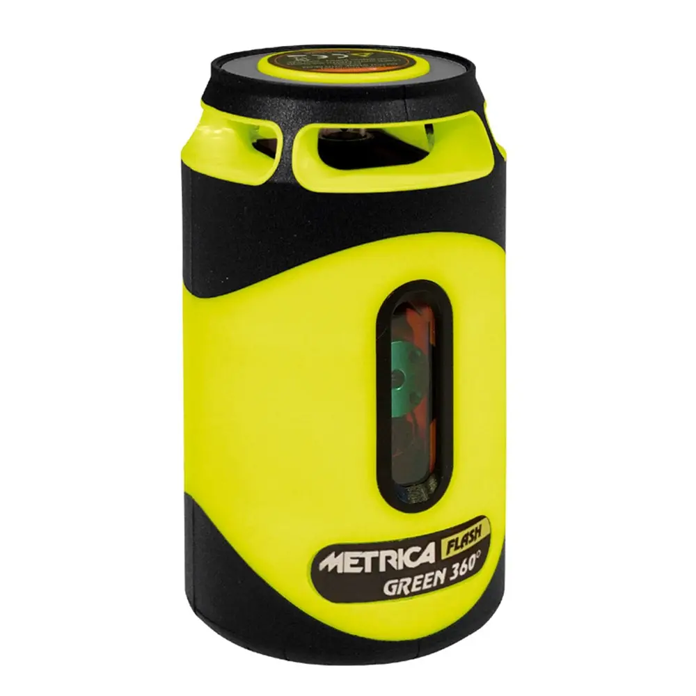 METRICA KRUISLIJNMETER FLASH 360° GROEN 
