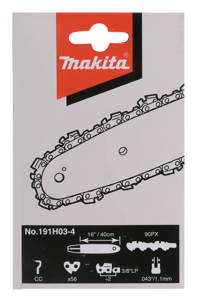 Makita zaagketting 16" 40CM 3/8" 1,1mm 56e