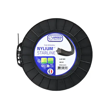 Nylon maaidraad NYLIUM™ - Starline. Ø: 2,4mm, L: 360m. 