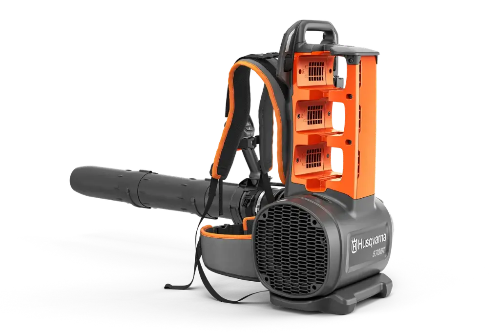 Husqvarna 570iBT rug gedragen accu bladblazer Professioneel