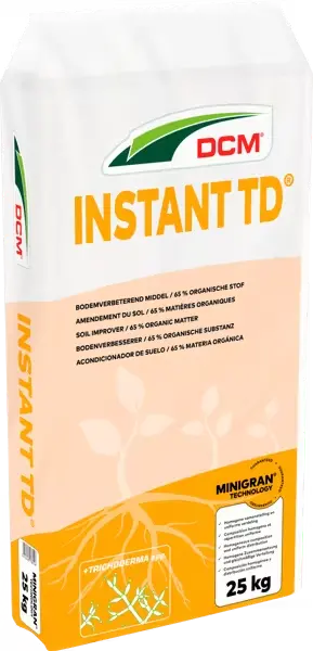 DCM Instant TD® NPK 3-1-2,5 + Trichoderma spp. organische bodemverbeteraar 25kg 