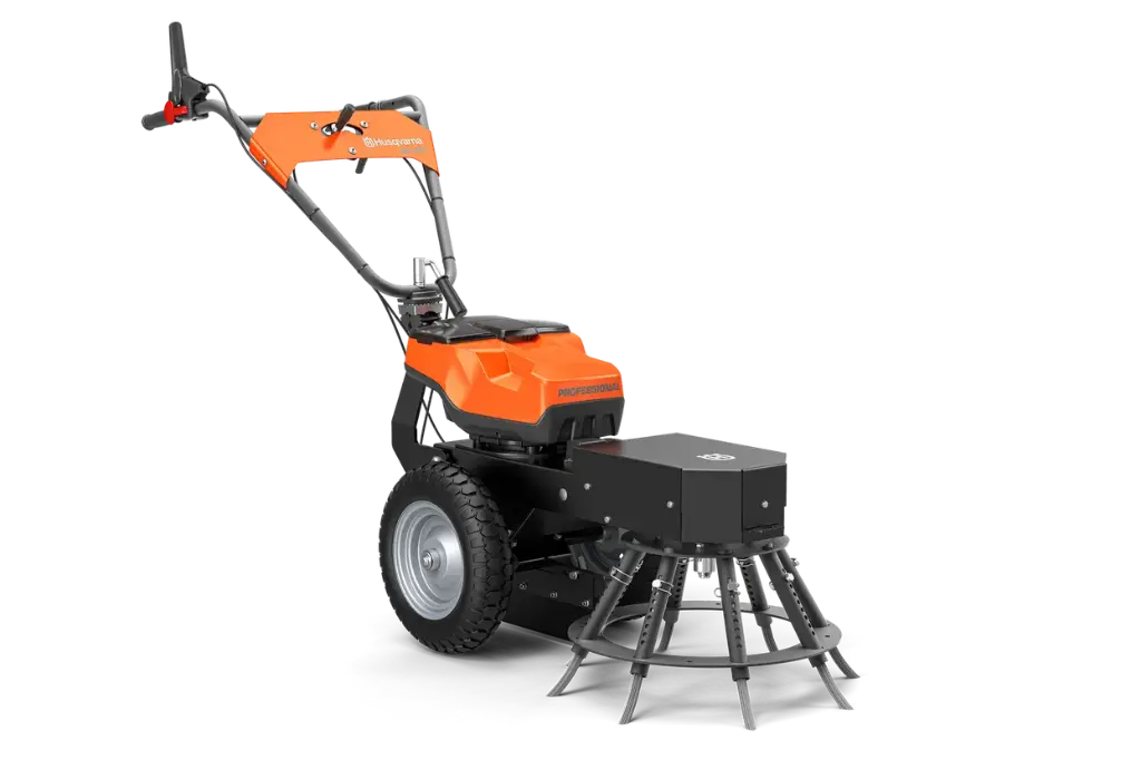 Verhuur onkruidborstel Husqvarna WB 560i accu (incl 4 accu's en lader)