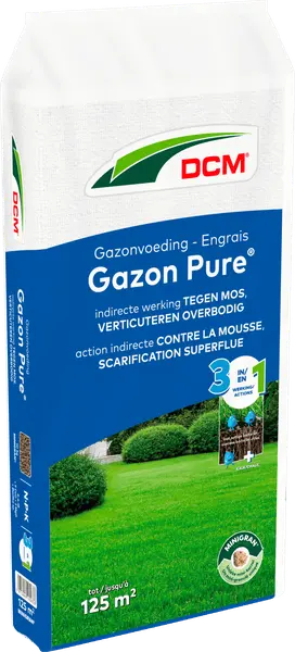DCM GAZONVOEDING GAZON PURE 10KG - 125m² 