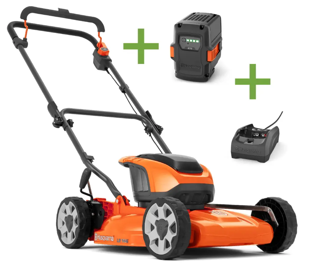 Husqvarna LB 144i Accumaaier 750W (incl. 40-C80 en 40-B140)