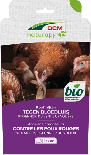 [1003167] DCM Hypoaspi-Guard® 12m² Roofmijten tegen bloedluis of rode vogelmijt