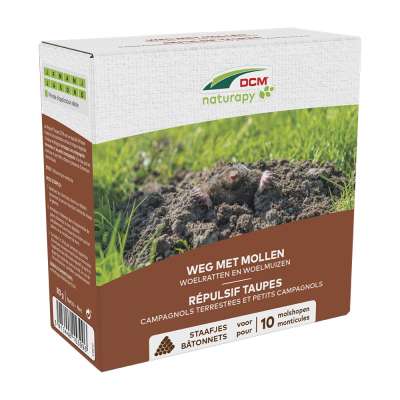 [1005572] DCM Weg met mollen 80g