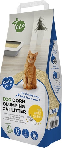 [12811] Eco maïs klontvormende kattenbakvulling 10kg - P72
