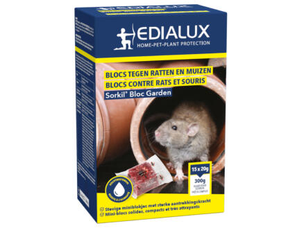 [SBG03] Edialux SORKIL BLOC GARDEN 15x 20gram