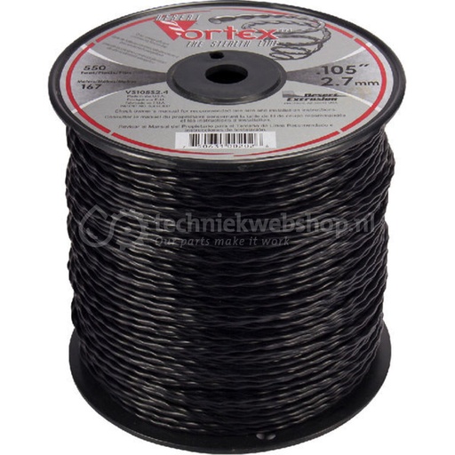 [VS105S2.4] Maaidraad Vortex 2,7mm 167,6m - Gedraaid