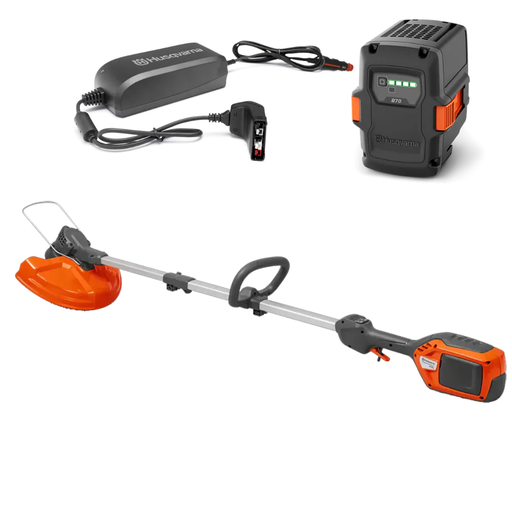 [970536003] Husqvarna 215 iL accu trimmer incl. 40-B140 Accu en C80 lader