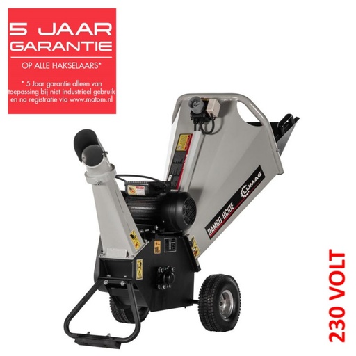 [HC10E-NL] Lumag HC10E-NL tot 5cm elektrische hakselaar