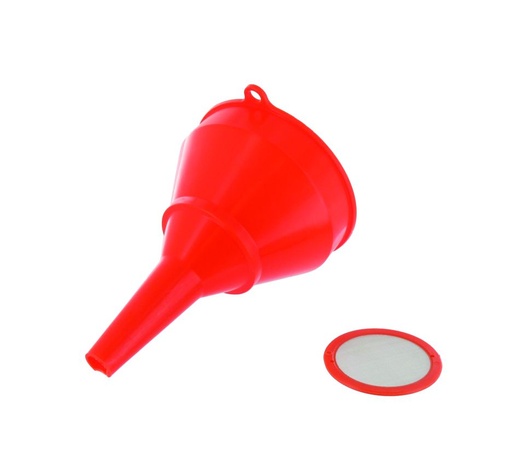 [8300987] Kunststof trechter met filter Ø 100mm 0,25l