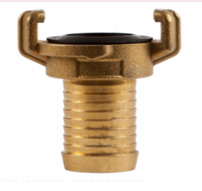 [KK100100] Polet Klauwkoppeling 1"-25MM SLANG KORT MESSING
