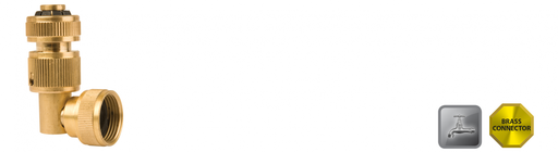 [736103] POLET KOPPELSTUK 3/4" (19MM) VOOR SLANGENWAGEN BLISTER