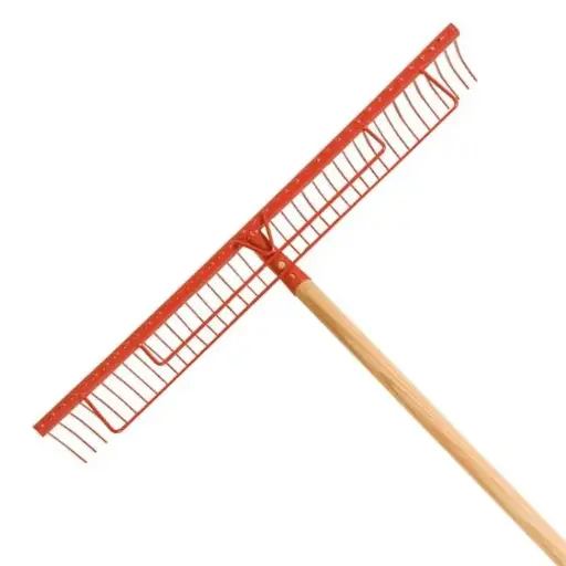 [0303011] Polet Professionele Gazonhark 71cm met steel