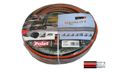 [7374225] Polet Tuinslang 15mm of 5/8" 25m Pro Aquality