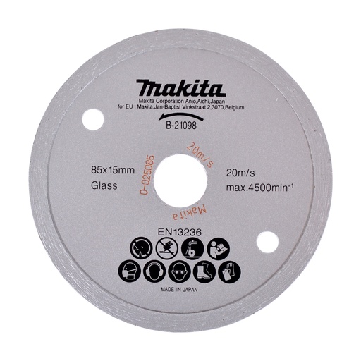 [B-21098] MAKITA Diamantschijf 85 mm, nat