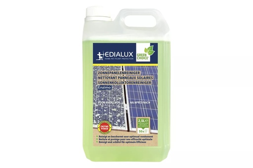 [1113007863] Edialux Enzimo Zonnepaneelreiniger RTU 2,5L