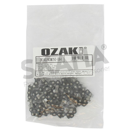 [ZK14LP43MINI-E64] Zaagketting 1/4" 1,1mm LP 64 schakels Ozaki
