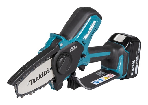 [DUC101SF] Makita DUC101SF Snoeikettingzaag 18V LXT - 10cm (Incl. BL1830 accu en lader)