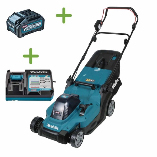 [LM004GM102] Makita LM004GM102 Accu grasmaaier XGT 40V 43cm duwmodel (Incl. accu en lader)