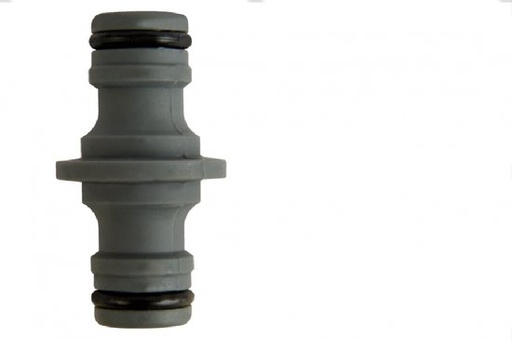 [743431] Polet Dubbele koppeling pvc - mannelijke snelkoppeling