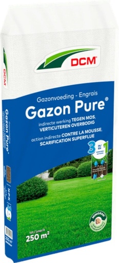 [1007660] DCM GAZONVOEDING GAZON PURE 20KG - 250m²